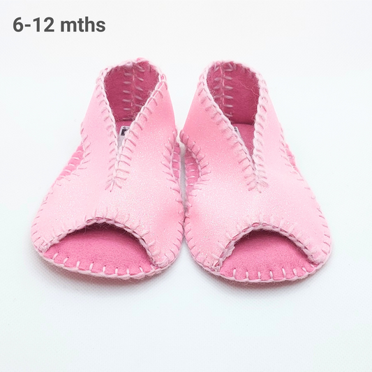 COTTON CANDY - Baby Slippers - Sandals (6-12 mths)