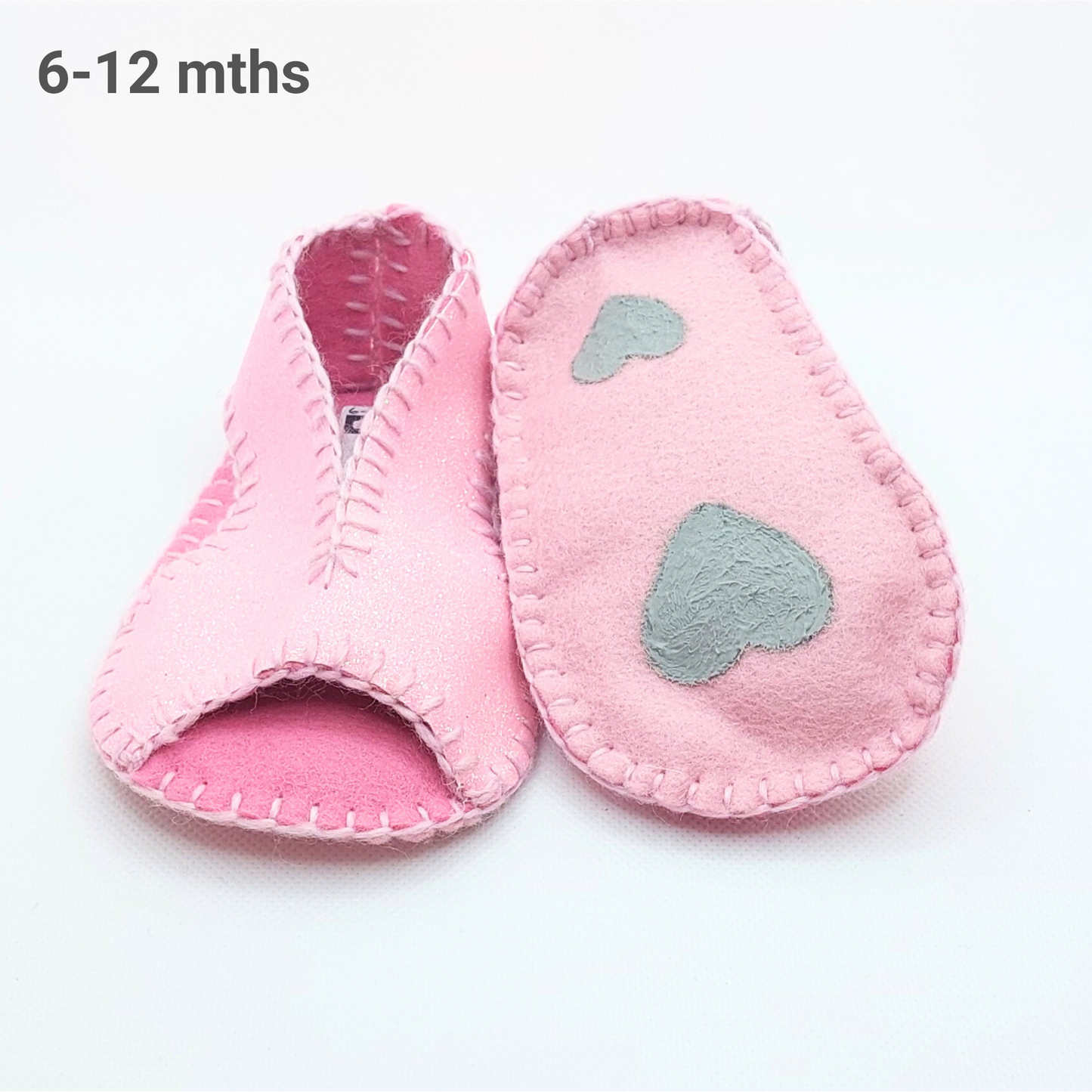 COTTON CANDY - Baby Slippers - Sandals (6-12 mths)