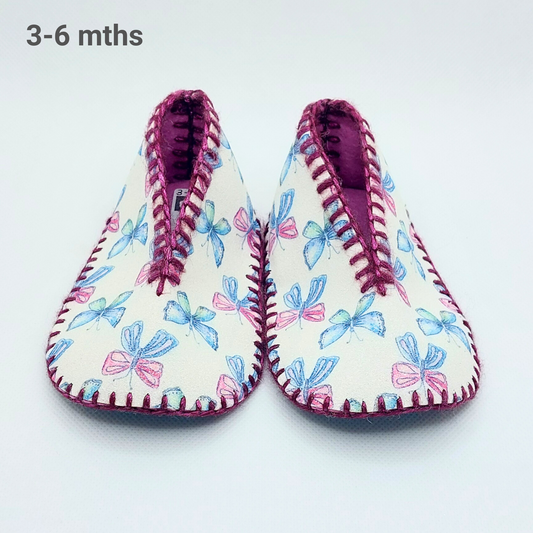 FLUTTERBY - Baby Slippers (3-6 mths)