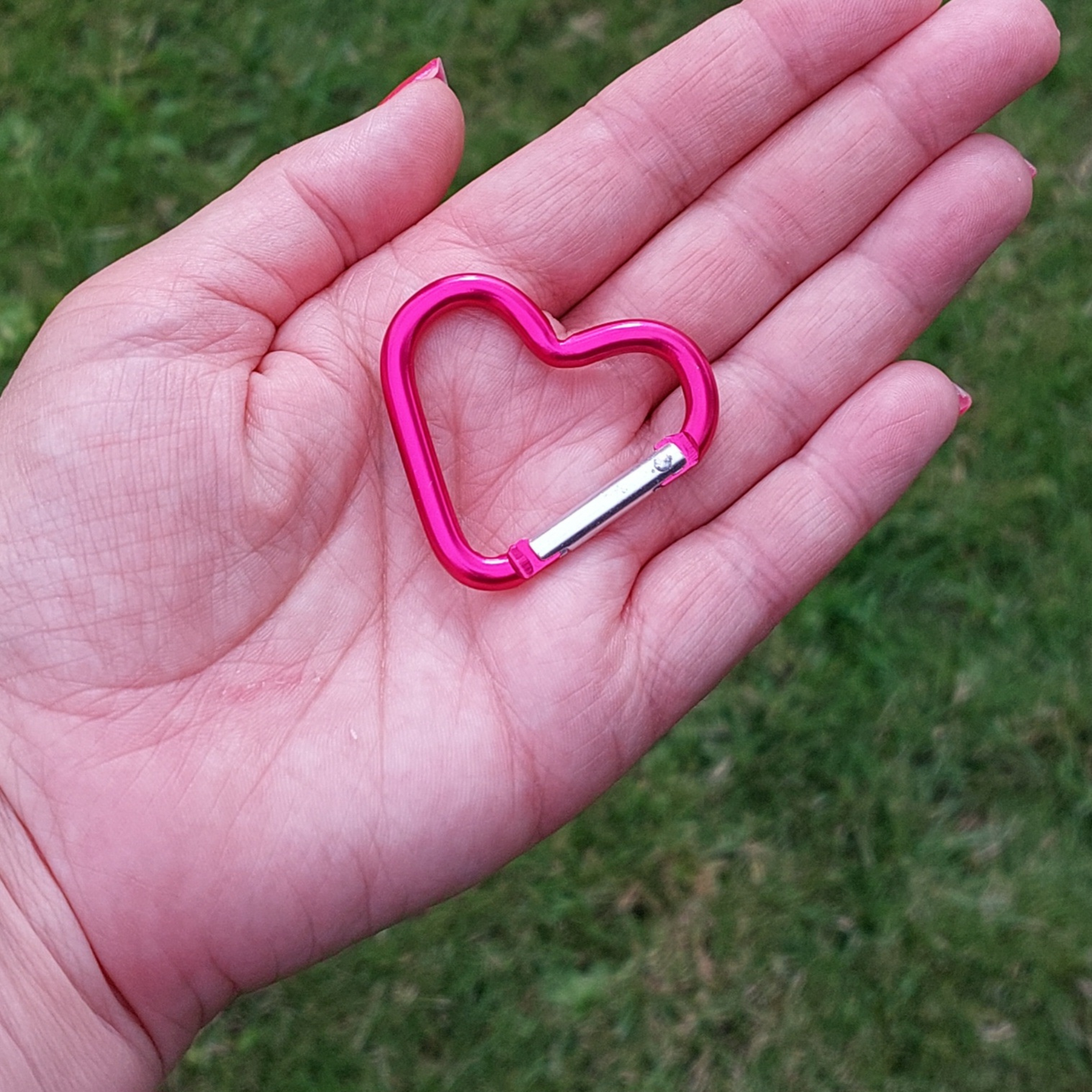 Carabiner Clip - Hjerteformet