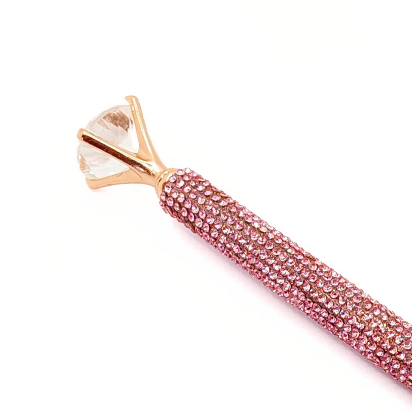Ballpoint pen - Pink Similisten Diamond (black ink)