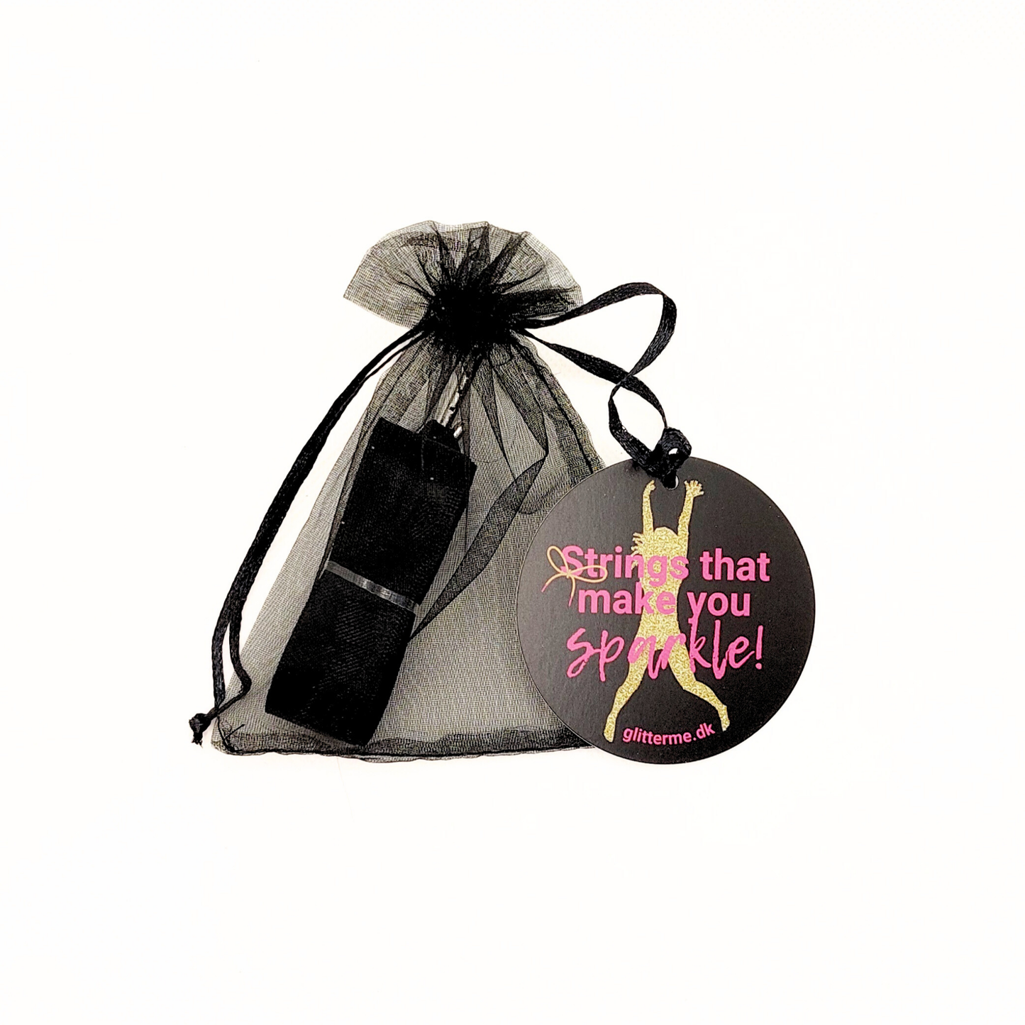 Shoelaces - Silk ribbon - Black - 120 cm