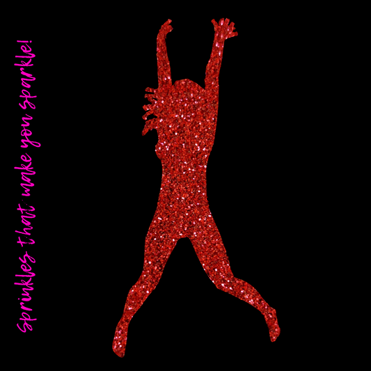 Sparkle Me - 5ml - Rød (Str. Medium)