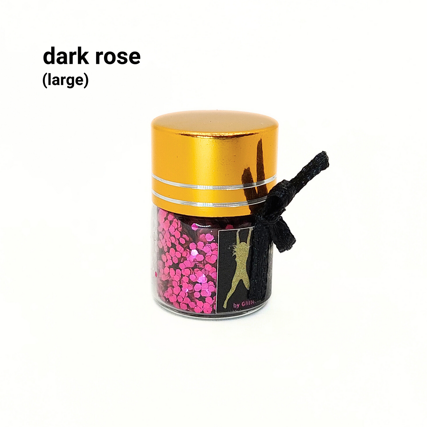 Sparkle Me - 5ml - Mørke Rosa (Str. Large)