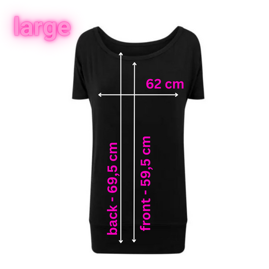 Large - Viscose Blouse - Heart Hands - Glimmer: guld