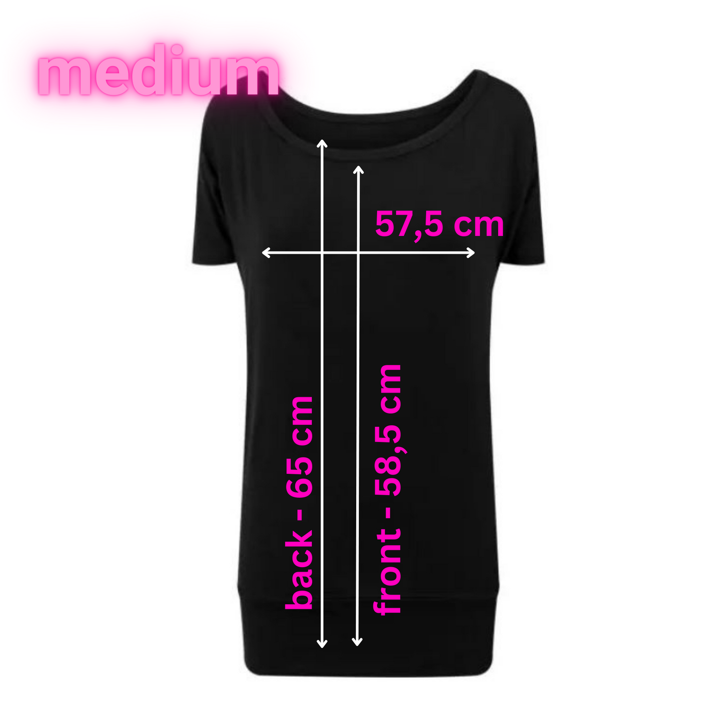 Medium - Viscose Blouse - Heart Hands - Glimmer: hot pink
