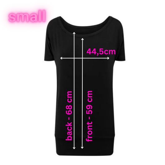 Small - Viscose Blouse - Heart Hands - Glimmer: hot pink