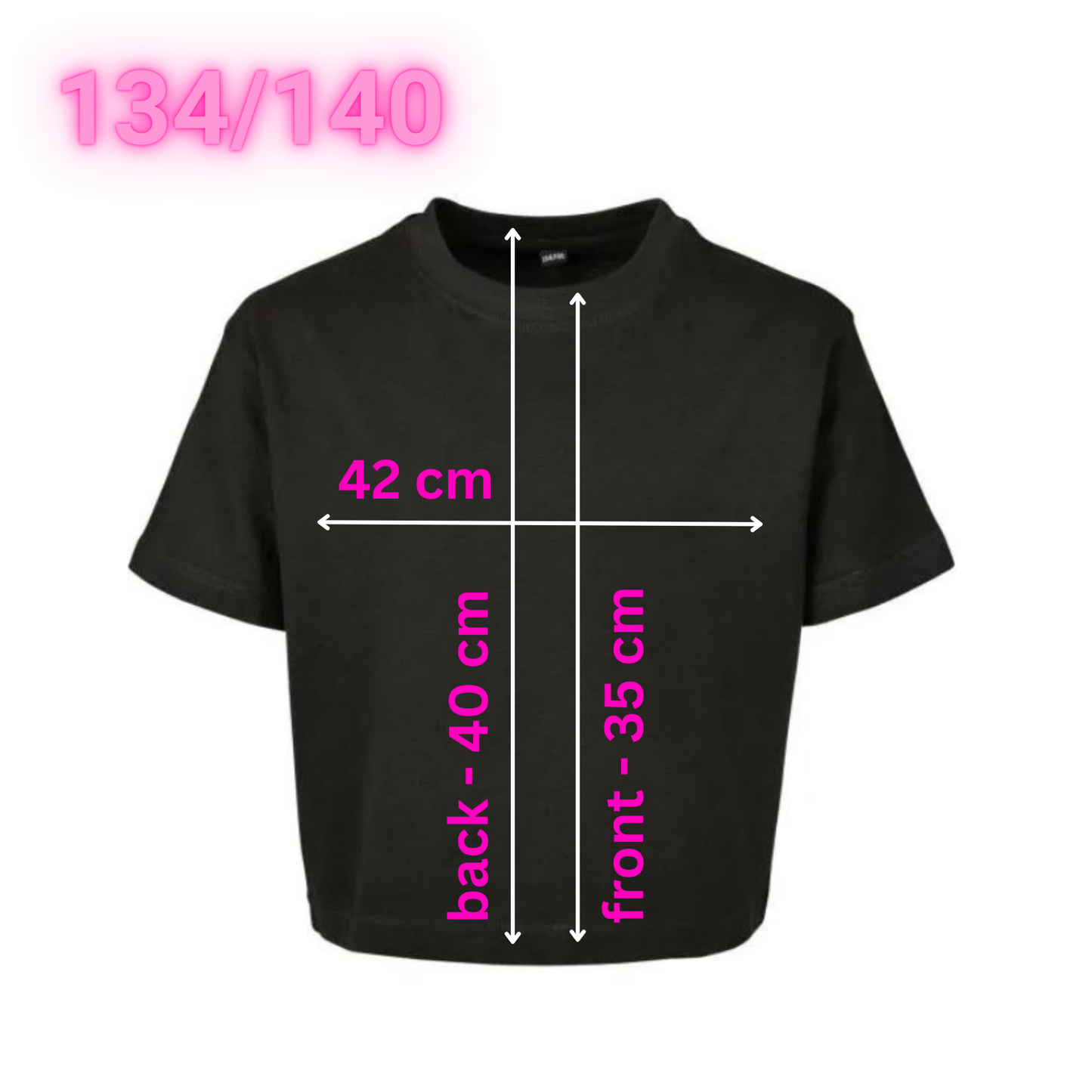EUR 134/140 - Baby Tee - #borncool - Glimmer: regnbue