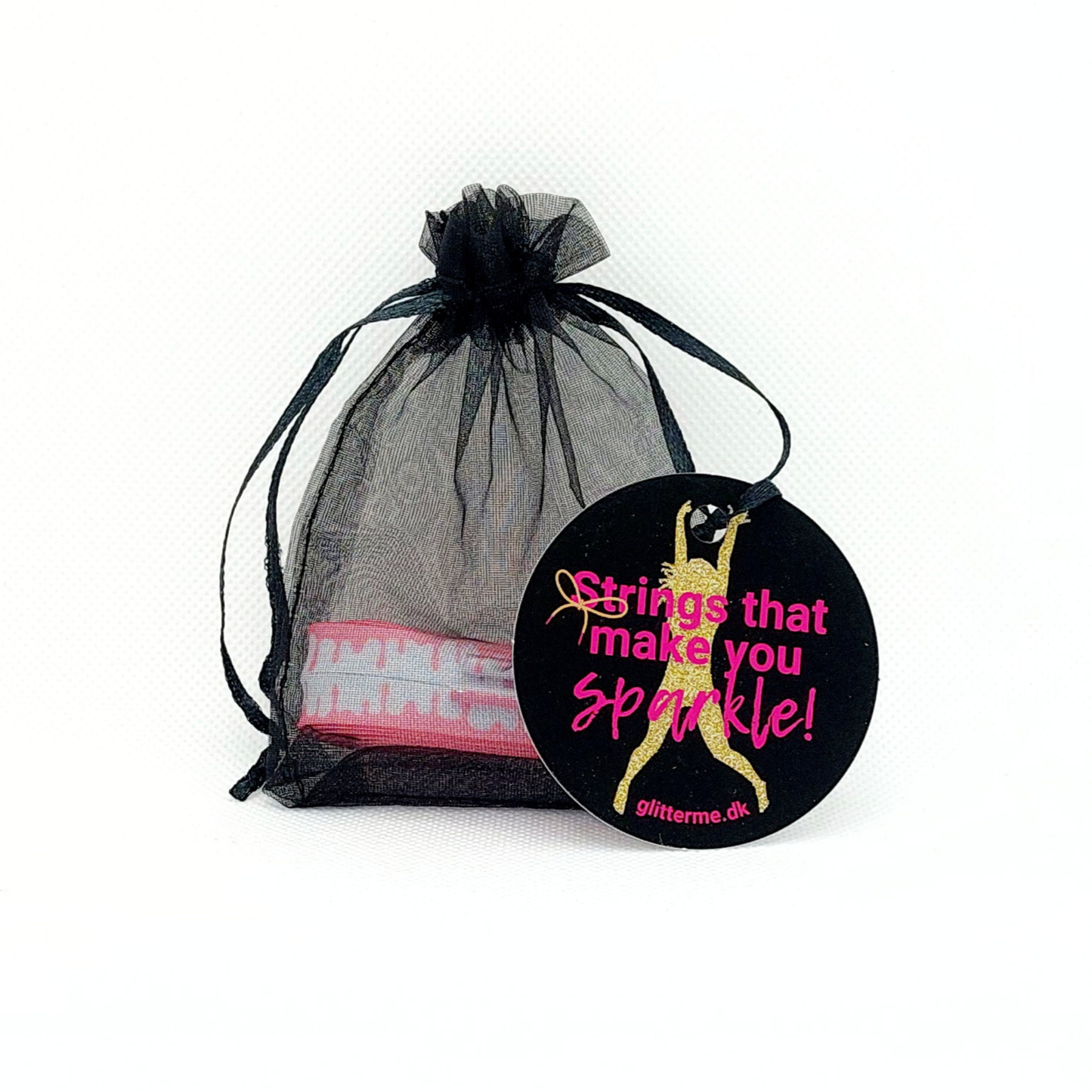 Shoelaces - Ice cream Pink/White - Flat - 120 cm