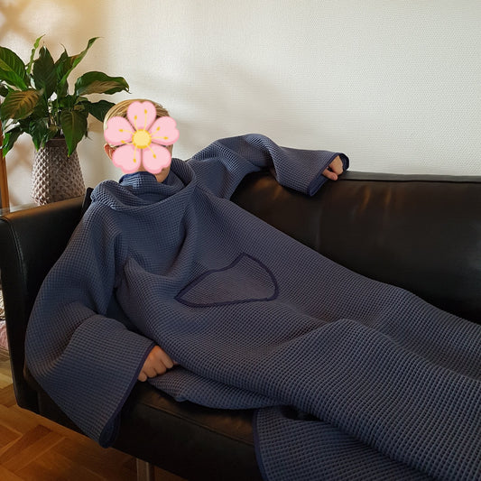 Cozee - Navy Blue - Junior (W:150 cm x L:120 cm)