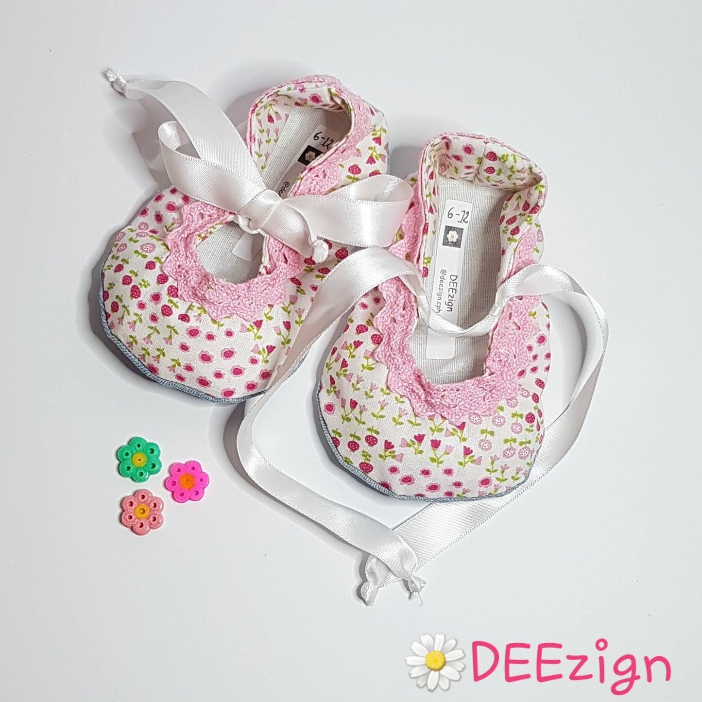CANDY GARDEN - Baby Slippers (6-12 mths)