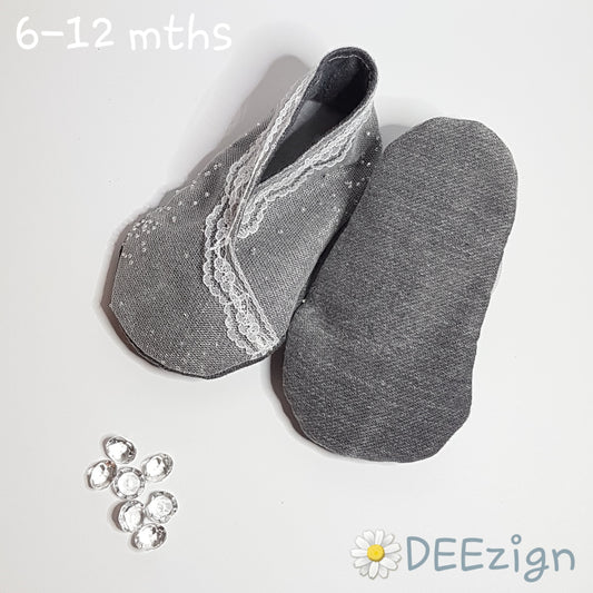 GLITTER SHADES OF GREY - Baby Sutsko (6-12 mths)