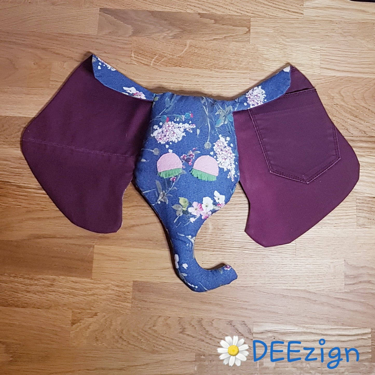 Snuggleez - BLUE VINTAGE ELLEE - Heatable/Coolable bamse