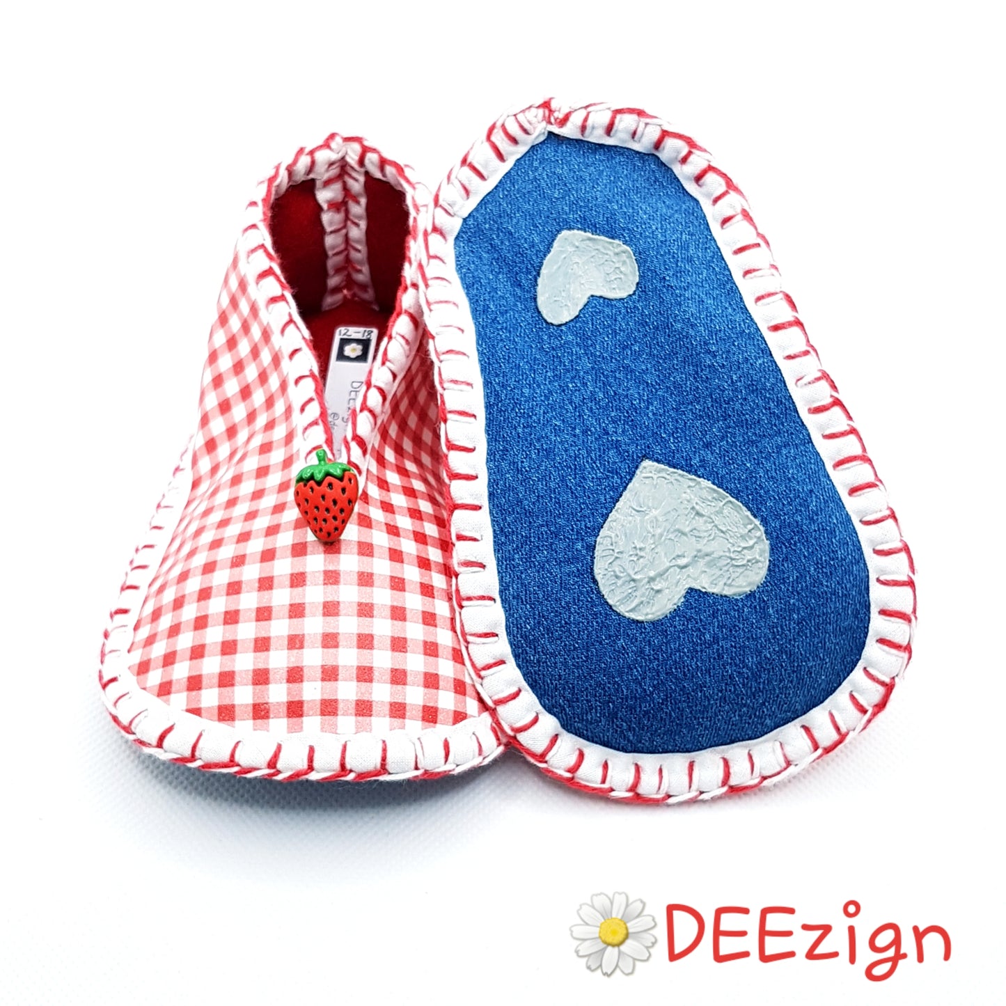 PICNIC PERFECT - Baby Slippers (12-18 mths)