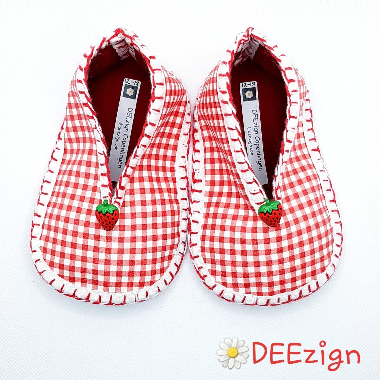 PICNIC PERFECT - Baby Slippers (12-18 mths)