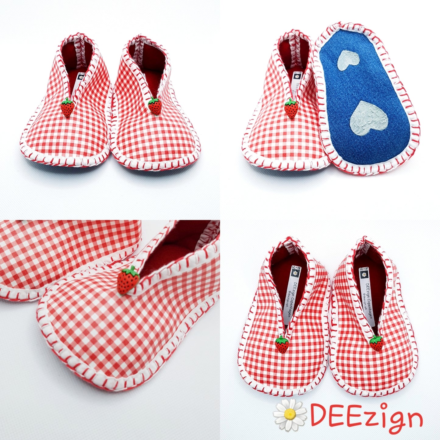 PICNIC PERFECT - Baby Slippers (12-18 mths)