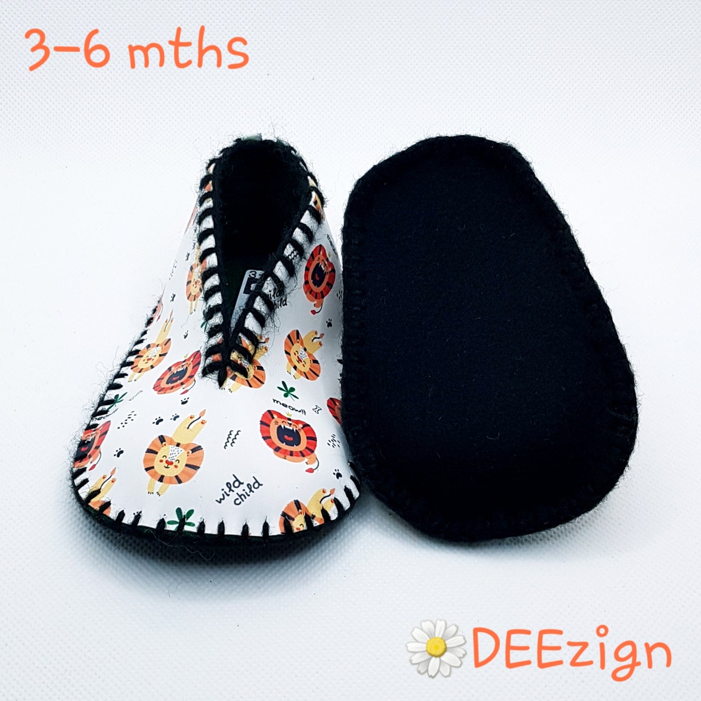 WILD CHILD I - Baby Slippers (3-6 mths)