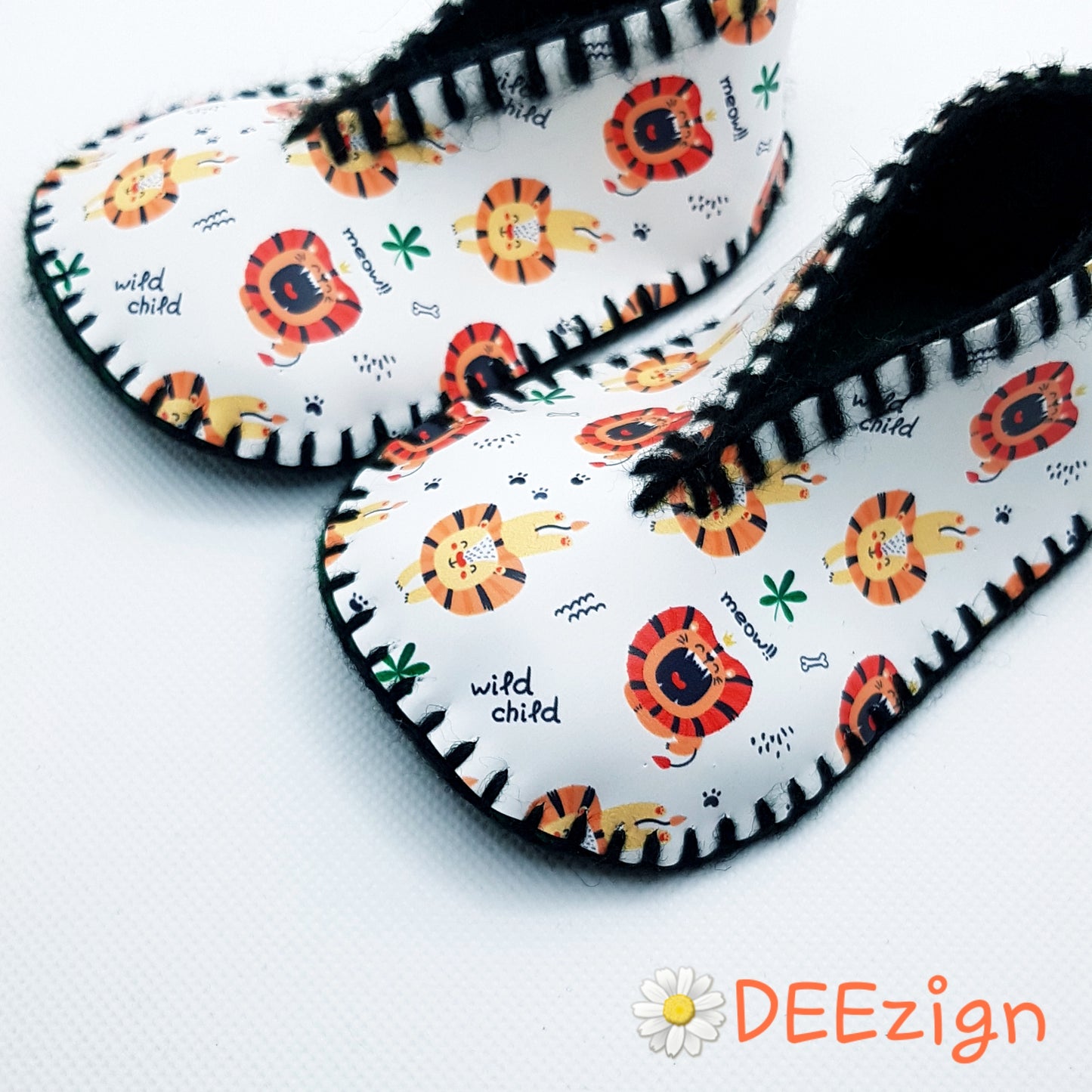 WILD CHILD I - Baby Slippers (3-6 mths)