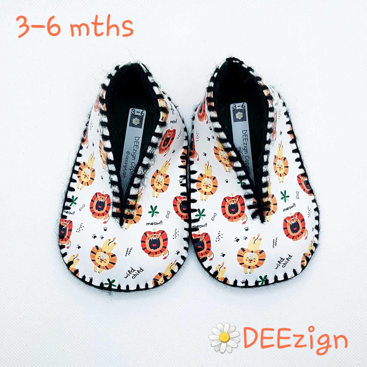 WILD CHILD I - Baby Slippers (3-6 mths)