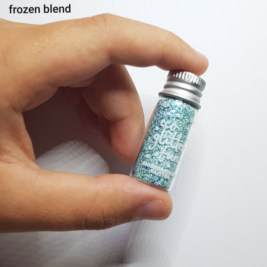 Eco Glitter Fun - 4ml/3.5g Frozen Blend - Bionedbrydelig Glitter