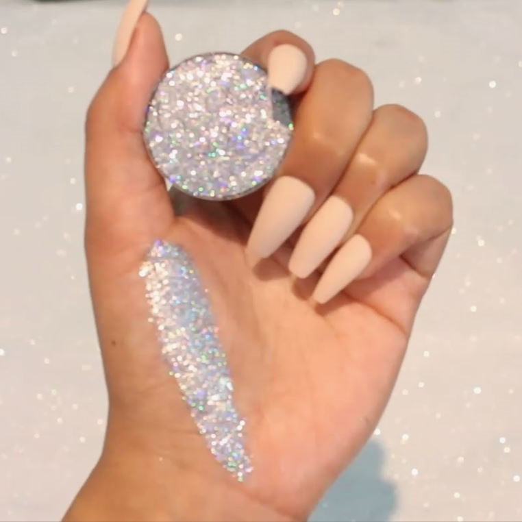 Vani Cosmetics - Moonlight Pressed Glimmer (Sølv) - 2.5g