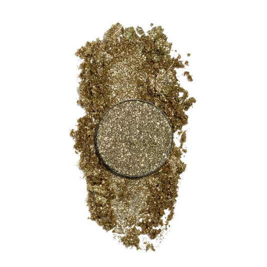 Vani Cosmetics - Goldmine Pressed Glimmer (Gyldende gul) - 2.5g