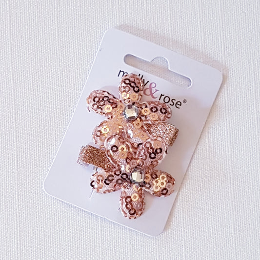 Molly & Rose - Hair clips 2 pcs. - Daisy Sequin