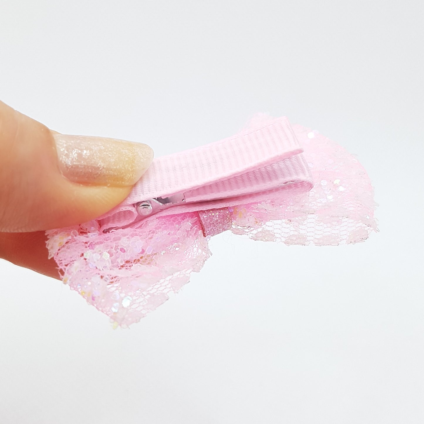 Molly & Rose - Hårklemmer 2 stk. - Sløjfe Glimmer