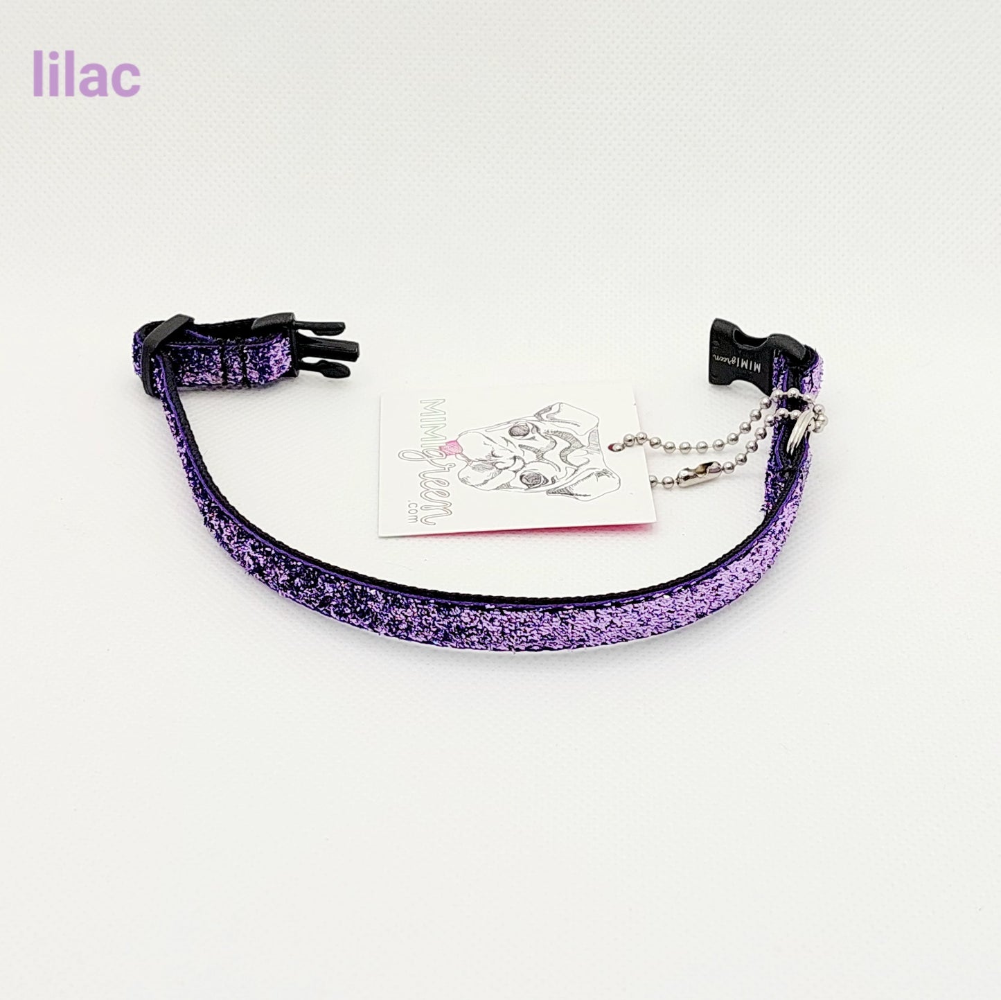 Halsbånd - Katte - Sparkly Mermaid Glimmer (str. Lille kat)