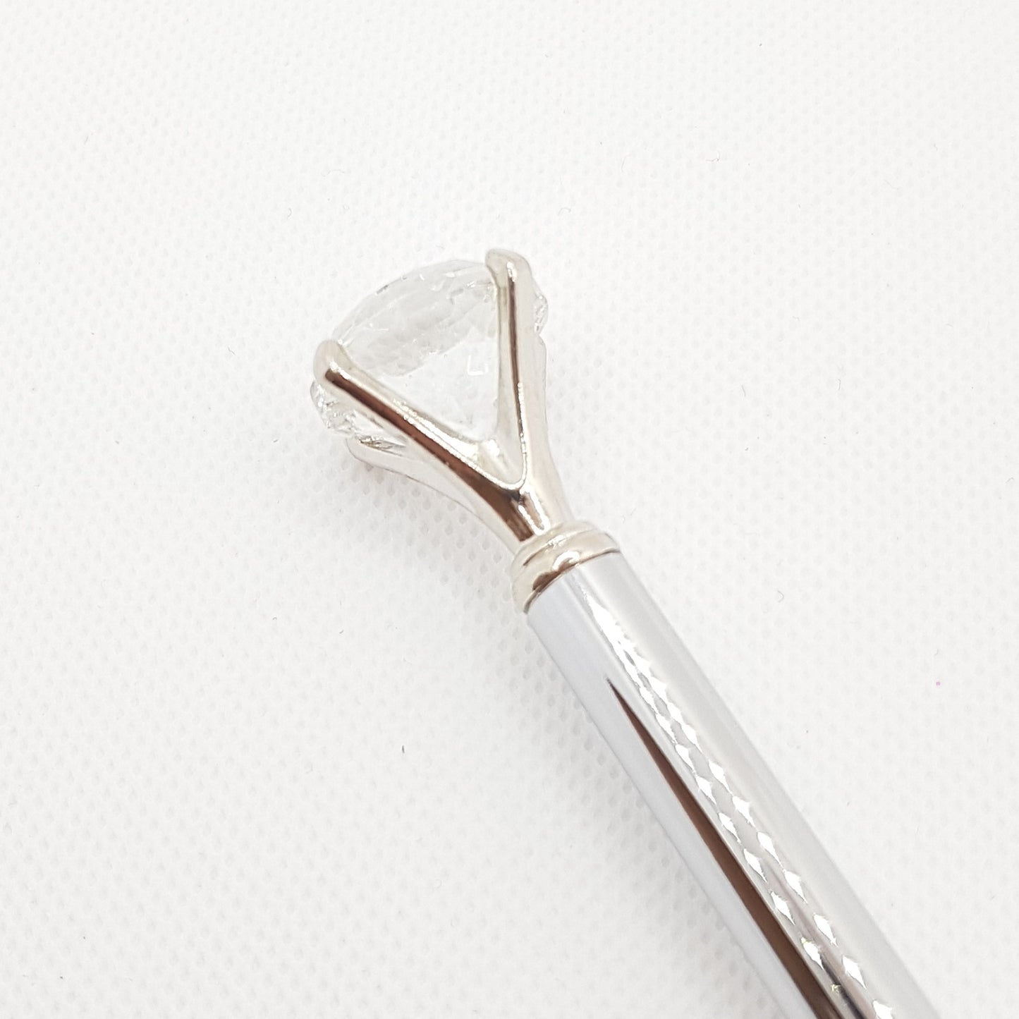 Ballpoint pen - Silver Diamond (black ink)