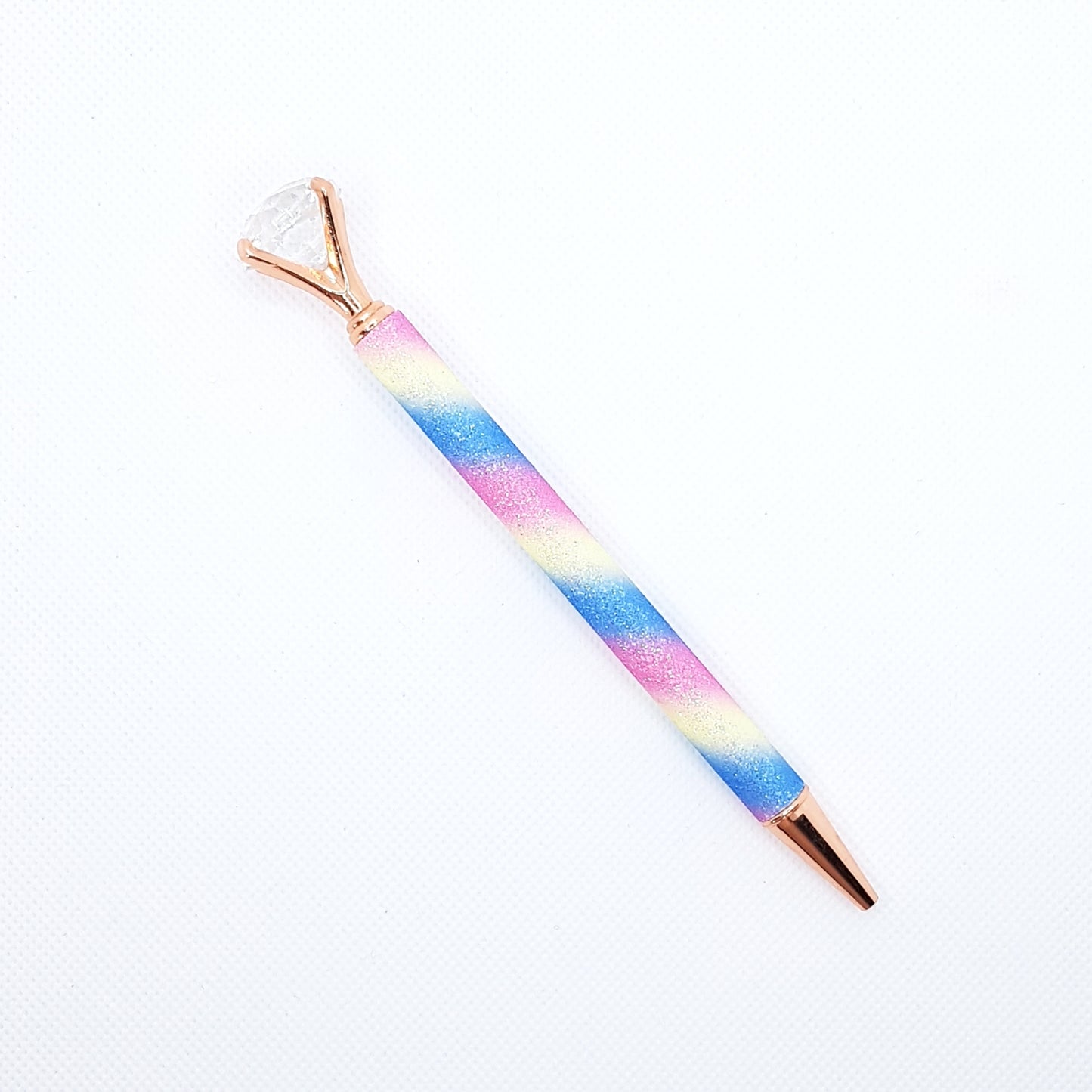 Kuglepen - Unicorn Glimmer Diamant (sort blæk)