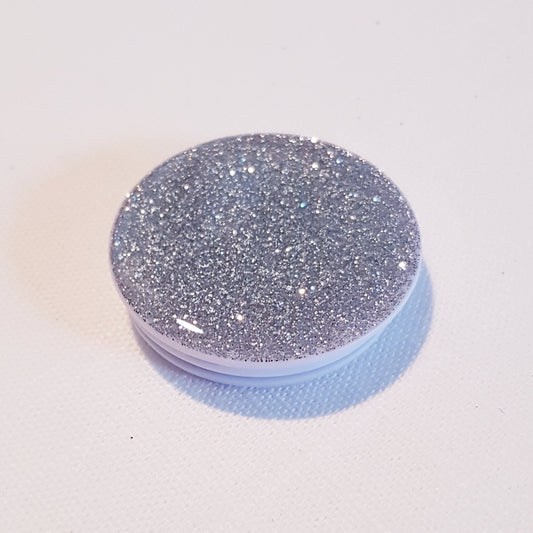 Popsocket - Silver Glitter