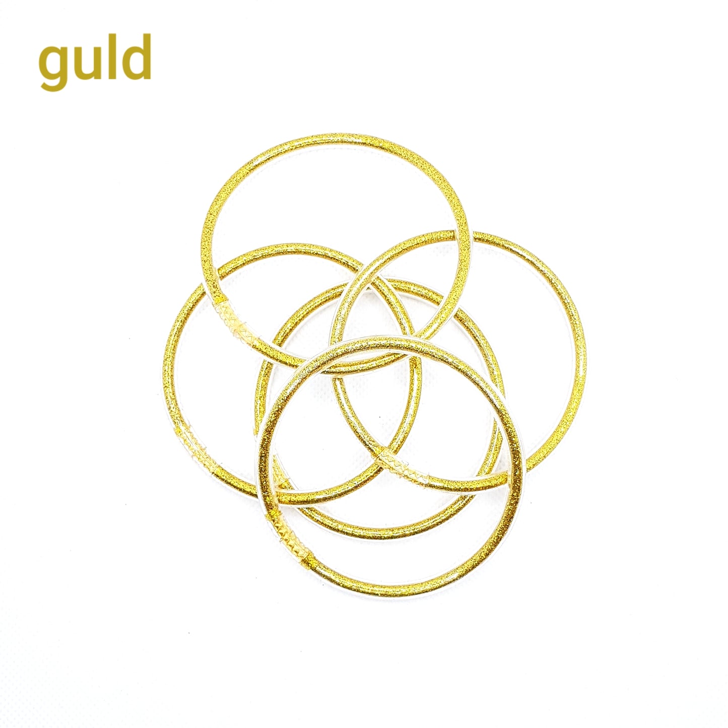 Armbånd - Jelly Glimmer - forskellige valg af farver