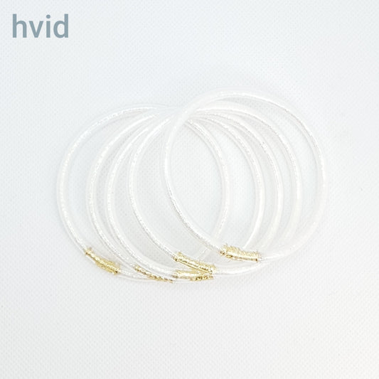 Armbånd - Jelly Glimmer - forskellige valg af farver