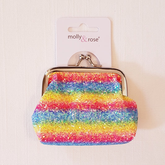 Molly & Rose - Pung - Regnbue Glitter