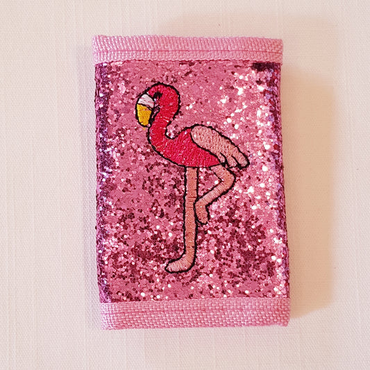 Molly & Rose - Tegnebog - Flamingo Glitter Pink