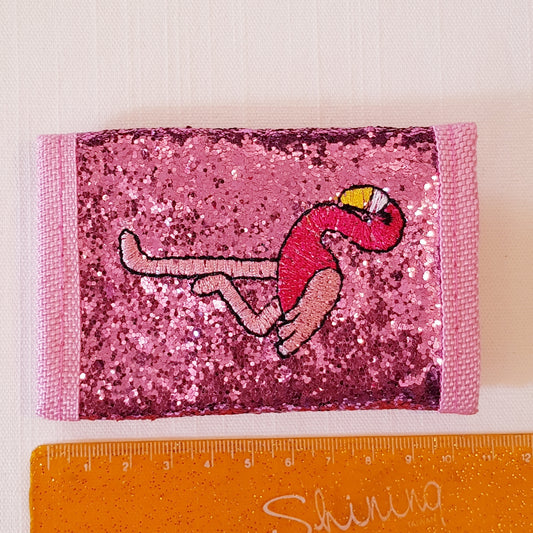 Molly & Rose - Tegnebog - Flamingo Glitter Pink