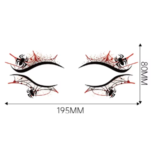 Tatovering - Halloween - Web #6 - Brun/Sort/Red - CMYK