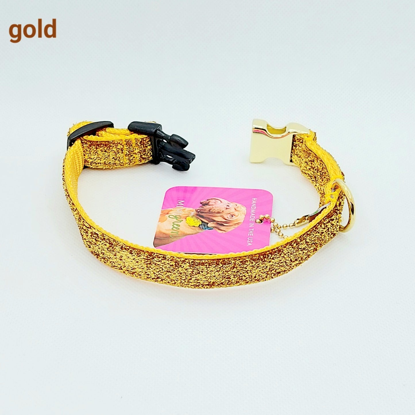 Collar - Dogs - Sparkly Mermaid Glitter (size SM)