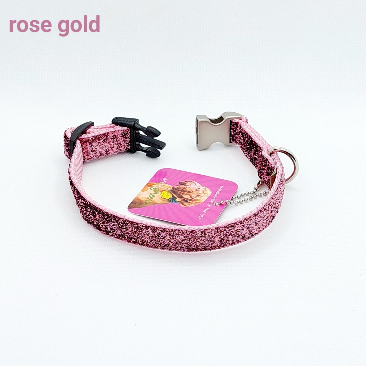 Collar - Dogs - Sparkly Mermaid Glitter (size SM)