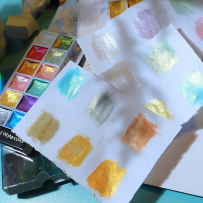Watercolor paints - Macaron - 6 colours