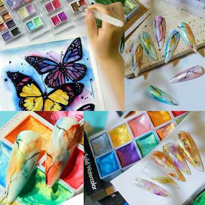 Watercolor paints - Macaron - 6 colours