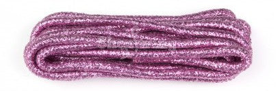 Shoelaces - Glitter Pink - Round - 100 cm