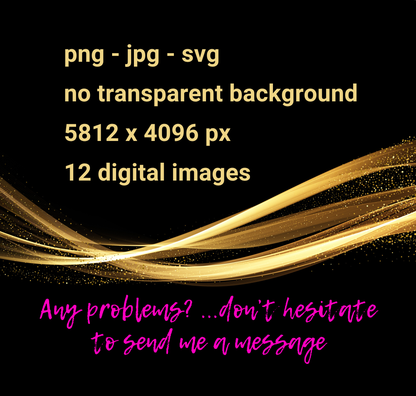 Clipart: 12 Sparkling Faeries III - Digital Image Bundle