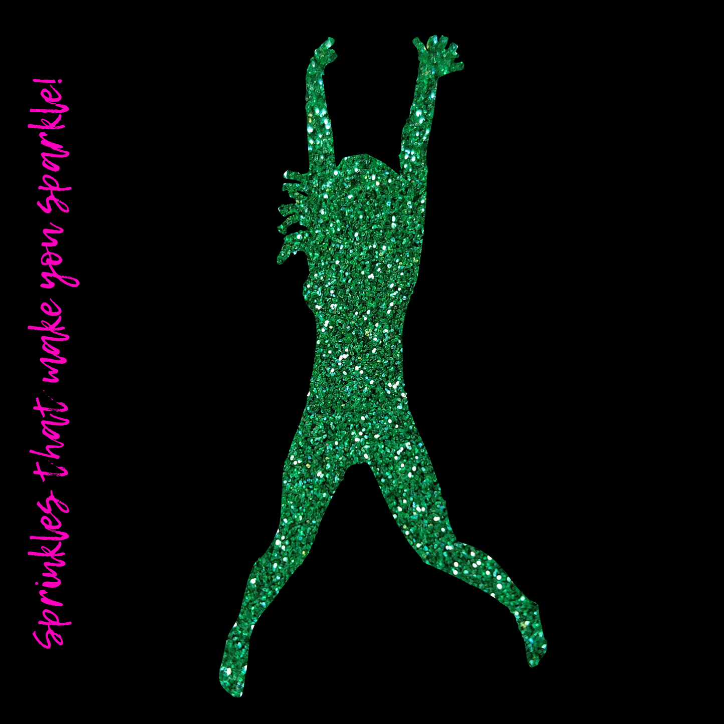 Sparkle Me - 5ml - Grøn (Str. Medium)