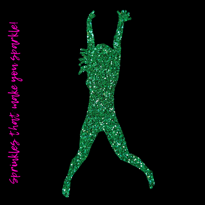 Sparkle Me - 5ml - Grøn (Str. Medium)