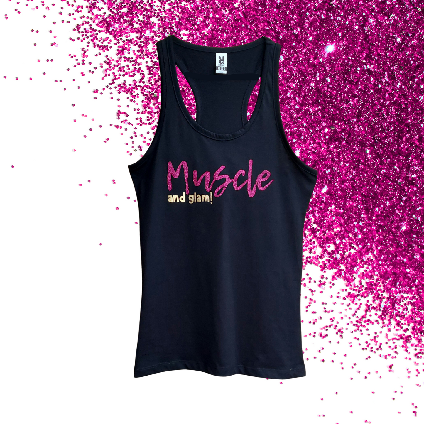 Medium - Tank Top - Muscle and glam!