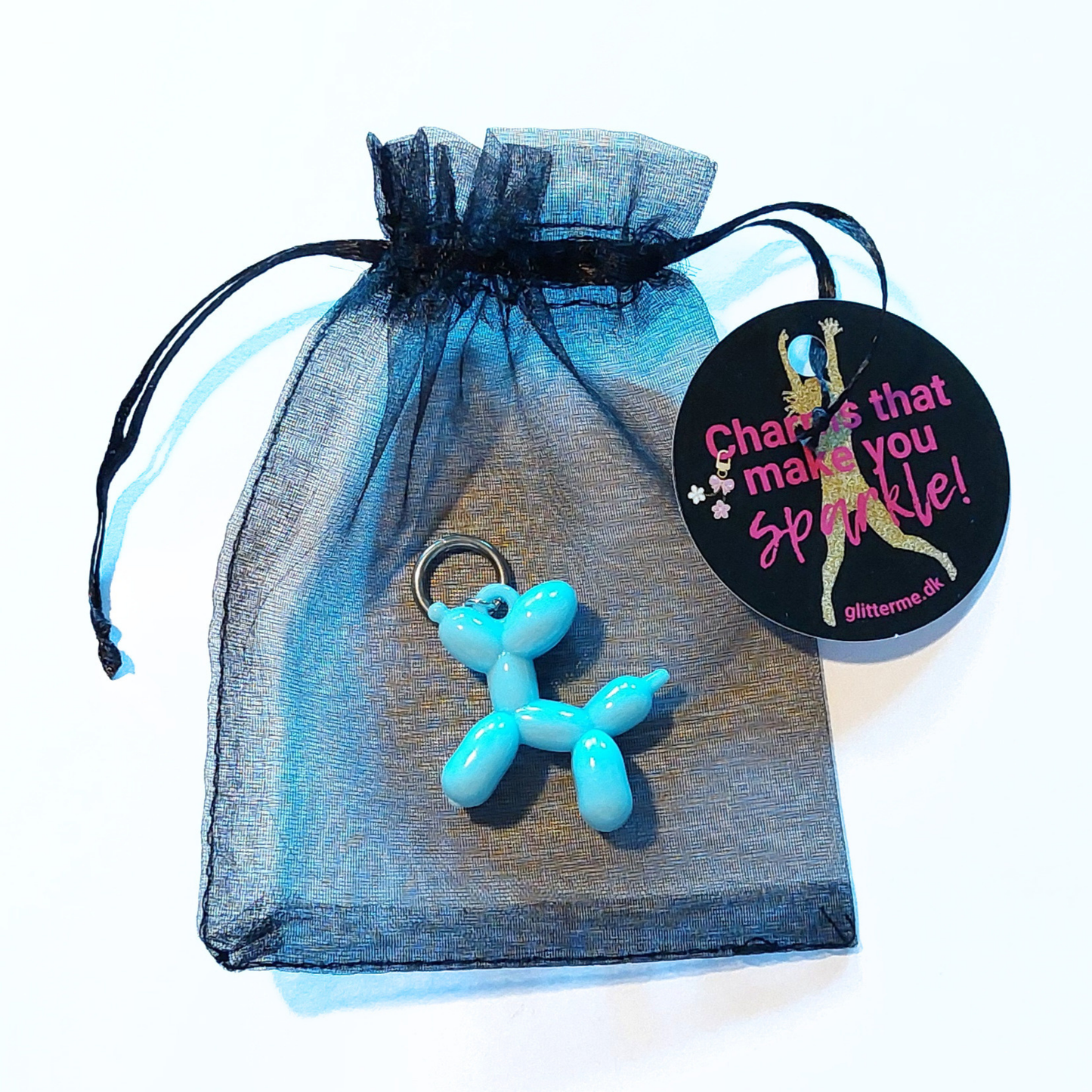 Charms - 1 stk. Balloon Dog