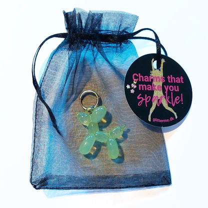 Charms - 1 stk. Balloon Dog