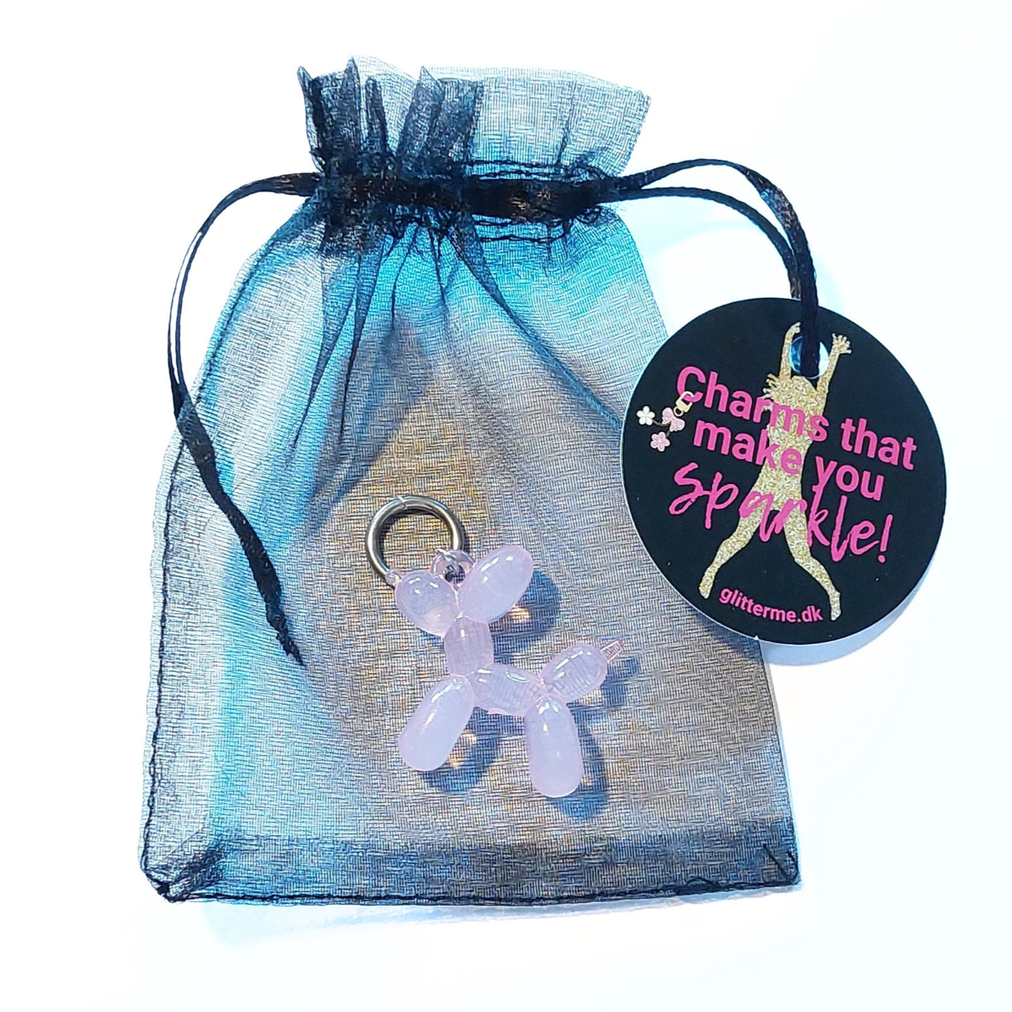 Charms - 1 stk. Balloon Dog